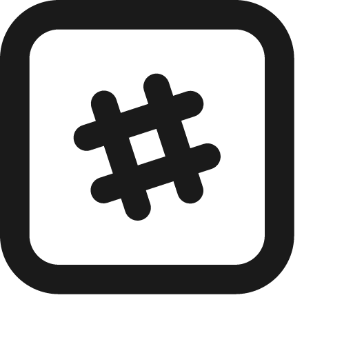Slack square icon, solid style, from Jam Icons