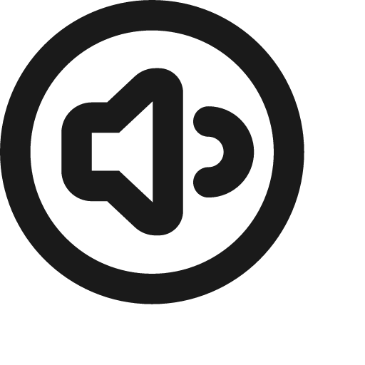 Volume down circle icon, solid style, from Jam Icons