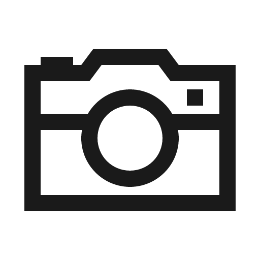 Camera retro icon, solid style, from Line Awesome