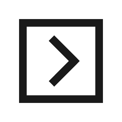 Caret square right solid icon, filled style, from Line Awesome