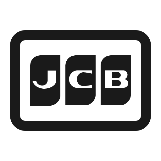 Cc jcb icon, solid style, from Line Awesome