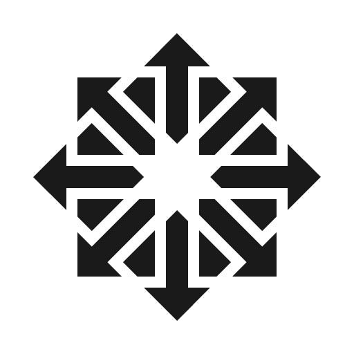 Centos icon, solid style, from Line Awesome
