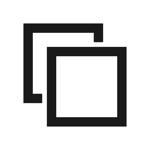 Clone icon, solid style, from Line Awesome
