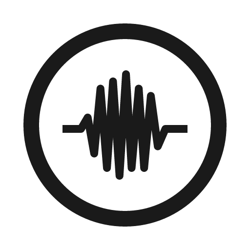 Creative commons sampling icon, solid style, from Line Awesome