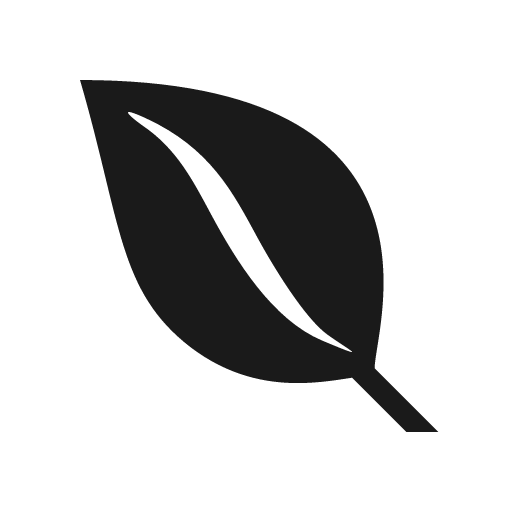Envira icon, solid style, from Line Awesome