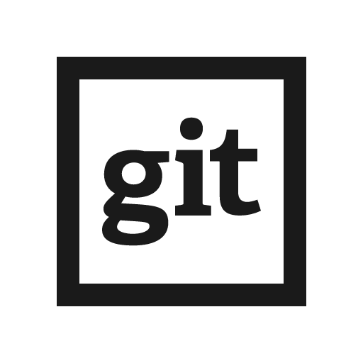 Git square icon, solid style, from Line Awesome