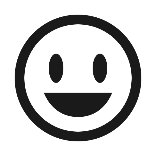 Grin alt solid icon, filled style, from Line Awesome