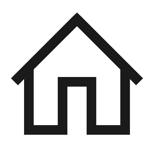 Home icon, solid style, from Line Awesome