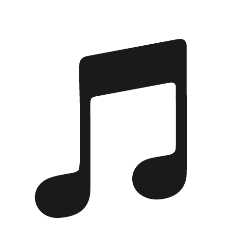Itunes note icon, solid style, from Line Awesome