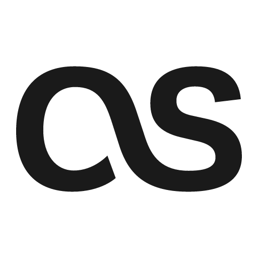 Lastfm icon, solid style, from Line Awesome