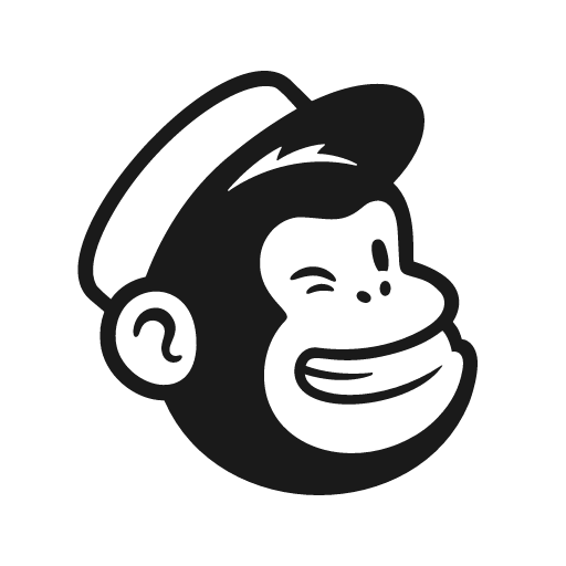 Mailchimp icon, solid style, from Line Awesome