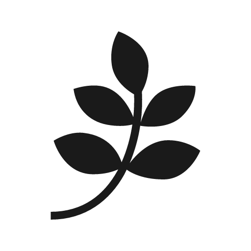 Pagelines icon, solid style, from Line Awesome