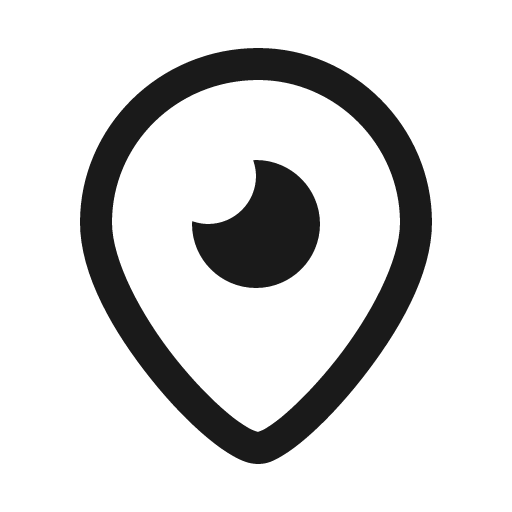 Periscope icon, solid style, from Line Awesome