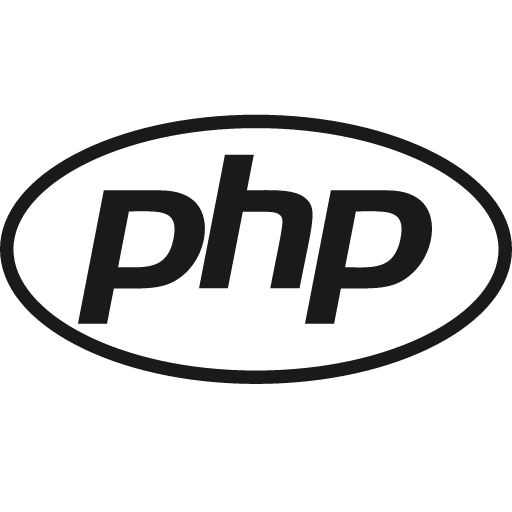 Php icon, solid style, from Line Awesome
