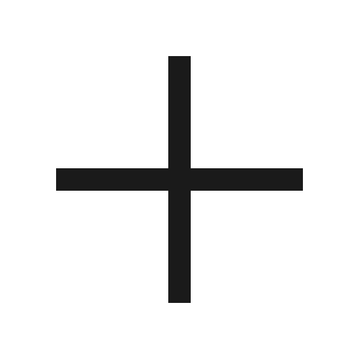 Plus icon, solid style, from Line Awesome