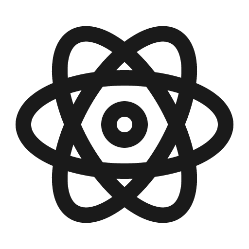 React icon, solid style, from Line Awesome
