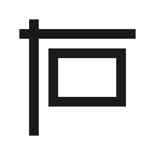 Sign icon, solid style, from Line Awesome