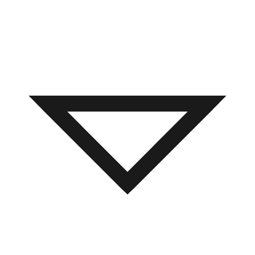 Sort down icon, solid style, from Line Awesome
