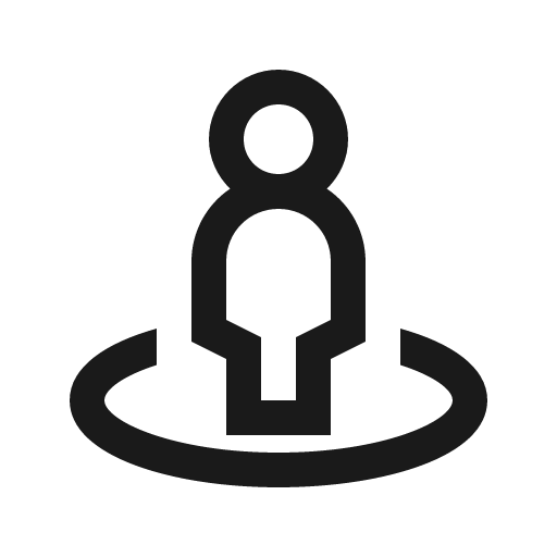 Street view icon, solid style, from Line Awesome