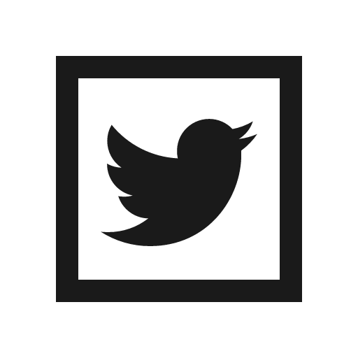 Twitter square icon, solid style, from Line Awesome
