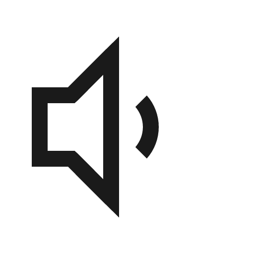 Volume down icon, solid style, from Line Awesome