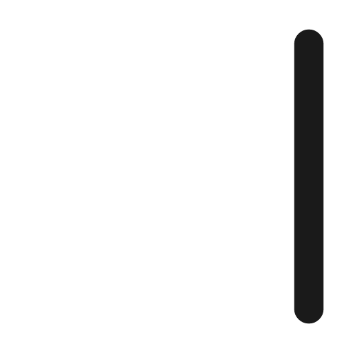 Arrow open left icon, line style, from Material Line Icons
