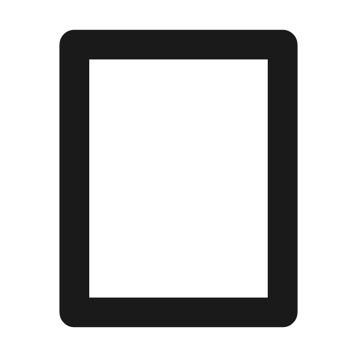 Clipboard icon, line style, from Material Line Icons
