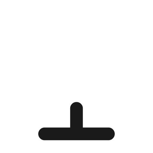 Computer off icon, line style, from Material Line Icons