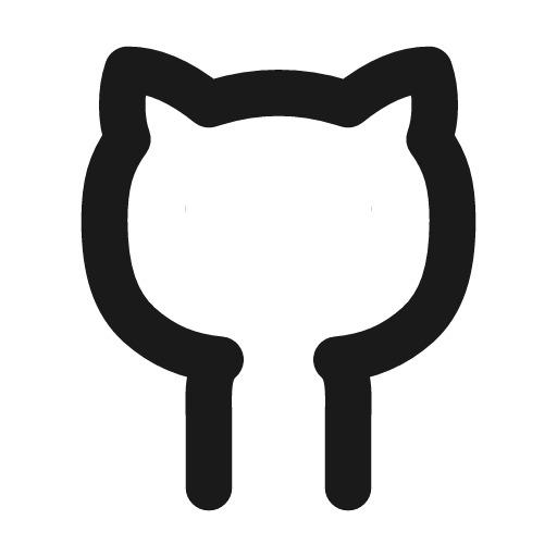 Github twotone loop icon, line style, from Material Line Icons