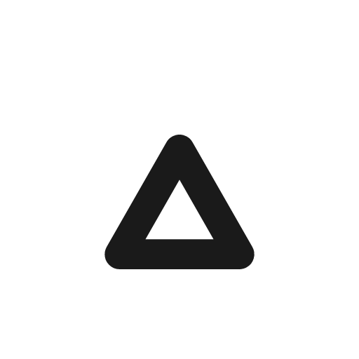 Hazard lights off filled icon, filled style, from Material Line Icons