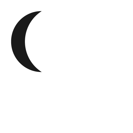 Light dark loop icon, line style, from Material Line Icons