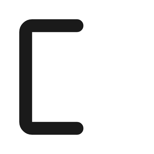 Logout icon, line style, from Material Line Icons