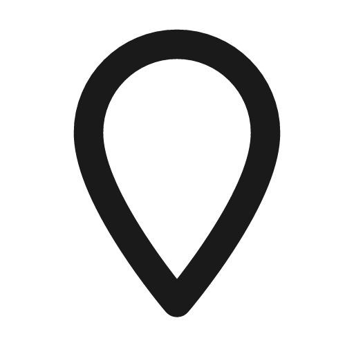Map marker alt off loop icon, line style, from Material Line Icons