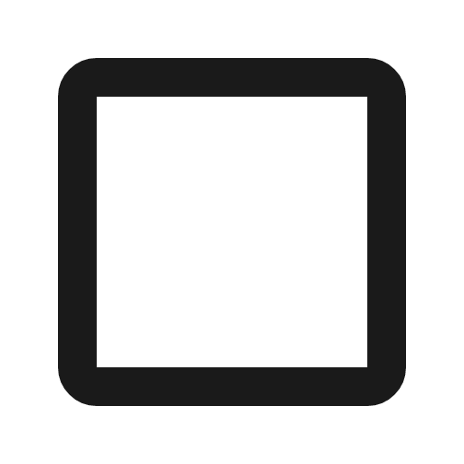 Plus square filled icon, filled style, from Material Line Icons