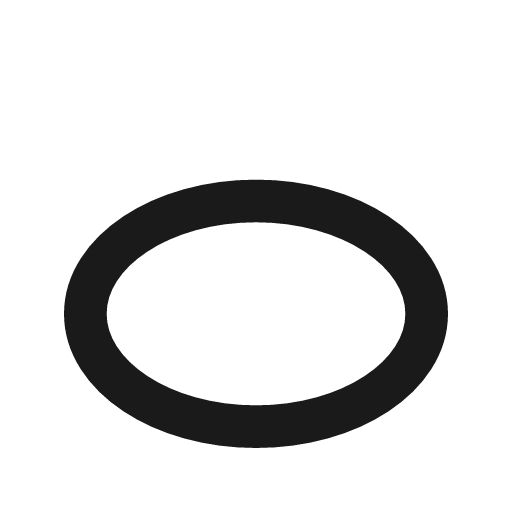 Reddit loop icon, line style, from Material Line Icons