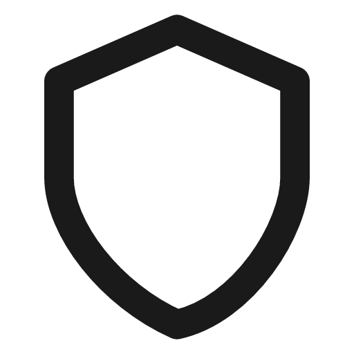 Security off icon, line style, from Material Line Icons