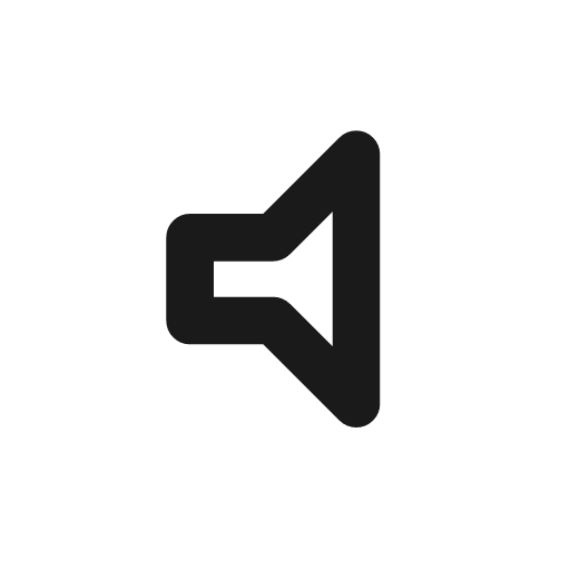 Volume low off twotone icon, two-tone style, from Material Line Icons