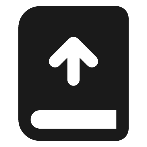 Book up filled icon, filled style, from Lucide Extended