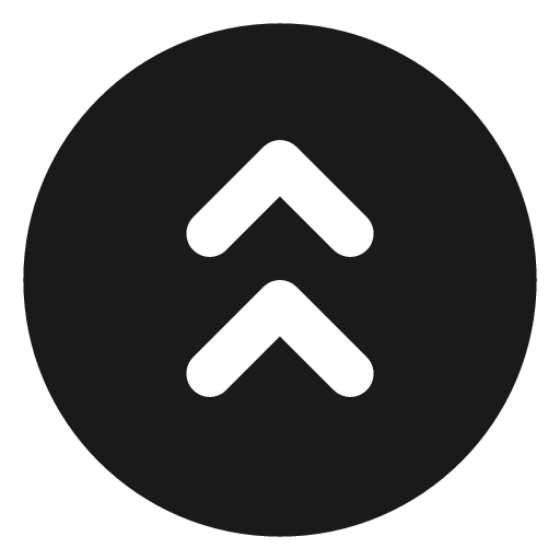 Circle chevrons up filled icon, filled style, from Lucide Extended