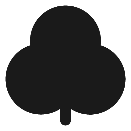 Club filled icon, filled style, from Lucide Extended