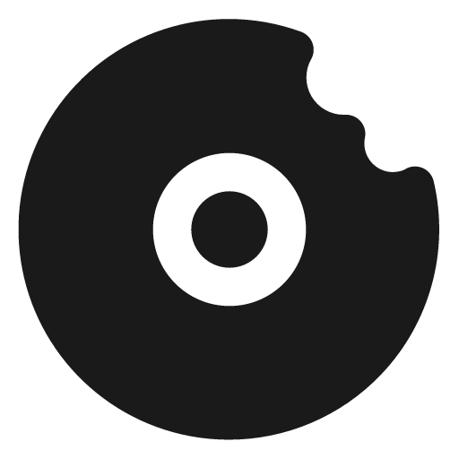 Donut filled icon, filled style, from Lucide Extended