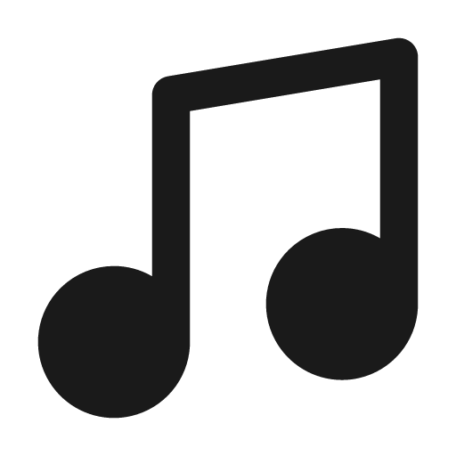 Eighth notes filled icon, filled style, from Lucide Extended