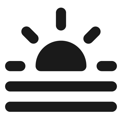 Haze filled icon, filled style, from Lucide Extended