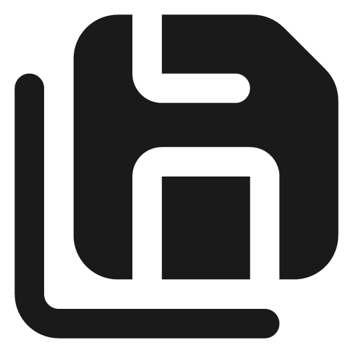Save all filled icon, filled style, from Lucide Extended