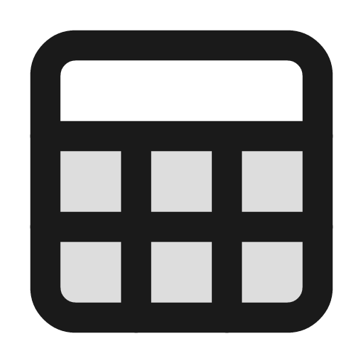 Sheet duotone icon, two-tone style, from Lucide Extended