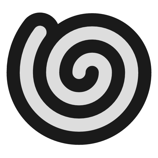 Shell duotone icon, two-tone style, from Lucide Extended