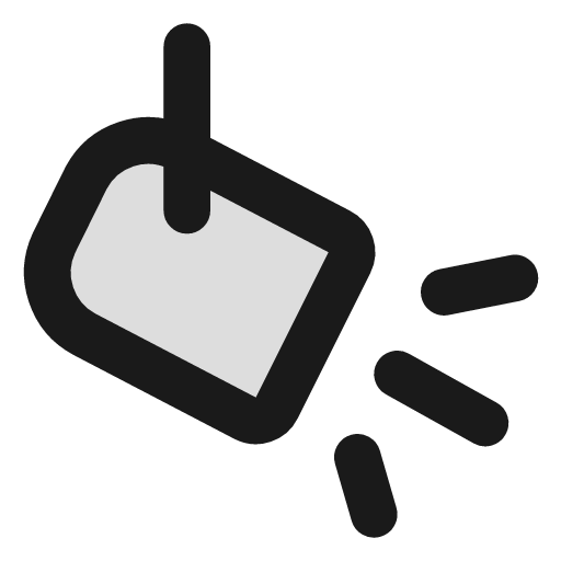 Spotlight duotone icon, two-tone style, from Lucide Extended