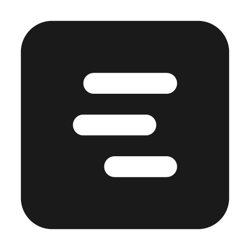 Square chart gantt filled icon, filled style, from Lucide Extended
