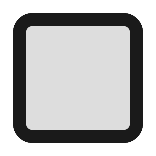 Square duotone icon, two-tone style, from Lucide Extended