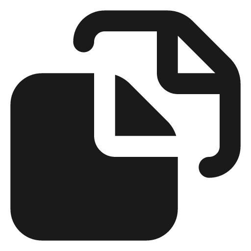 Sticky notes filled icon, filled style, from Lucide Extended